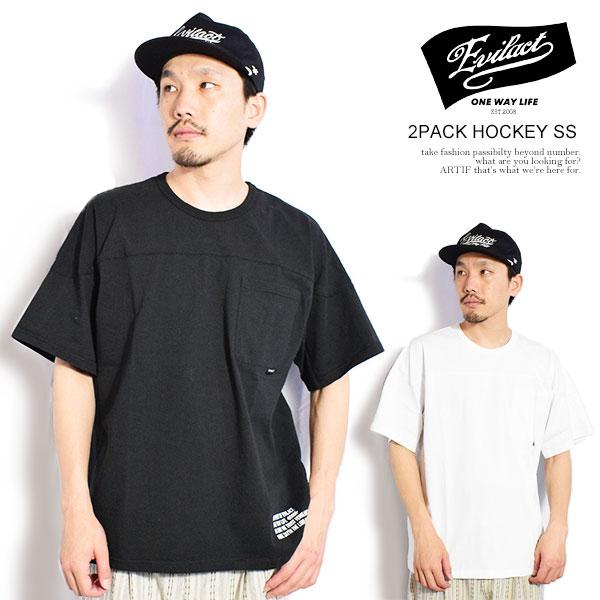 イーブルアクト Tシャツ EVILACT 2PACK HOCKEY SS メンズ 半袖