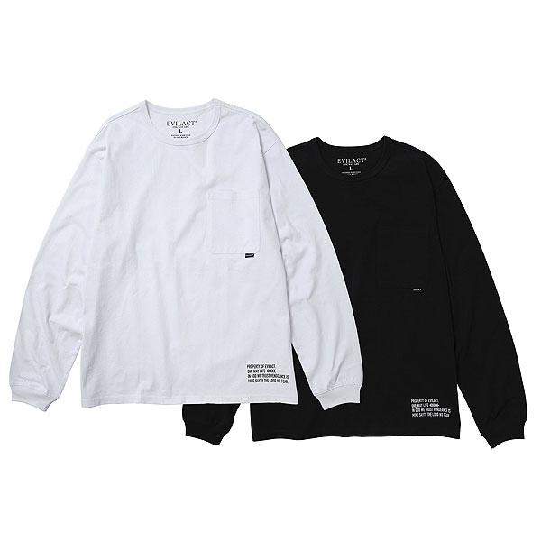 イーブルアクト Tシャツ EVILACT 2PACK LS メンズ 長袖 ロンT イーブルアクト Tシャツ EVILACT 2PACK LS メンズ 長袖 ロンT