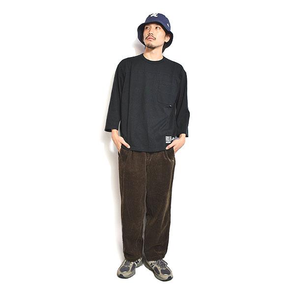 イーブルアクト Tシャツ EVILACT 2PACK QS メンズ 7分袖 パックTシャツ