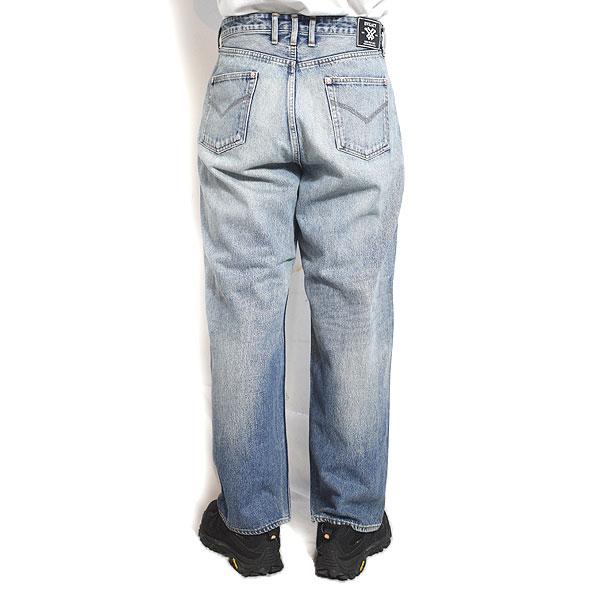 パンツ EVILACT denim easy pants EVILACT Factory Denim Easy Pants emerald | EVILACT (イーブルアクト