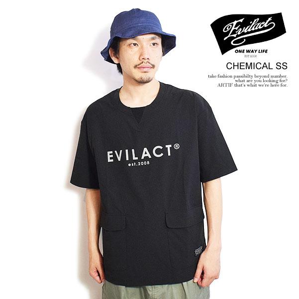 SALE セール イーブルアクト Tシャツ EVILACT CHEMICAL SS メンズ 半袖