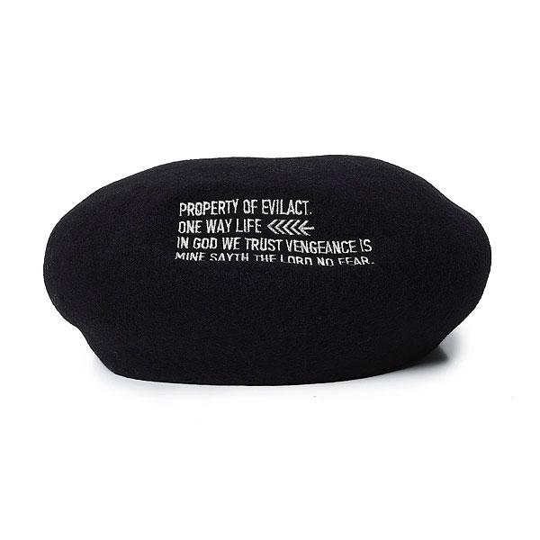 イーブルアクト ベレー EVILACT WOOL BELET メンズ ベレー帽 キャップ