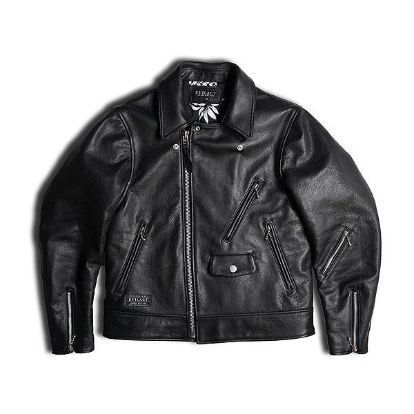 SALE セール イーブルアクト ジャケット EVILACT RIDERS JKT メンズ ライダースジャケット ダブルライダース レザージャケットの画像