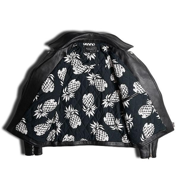 SALE セール イーブルアクト ジャケット EVILACT RIDERS JKT メンズ ライダースジャケット ダブルライダース レザージャケットの画像