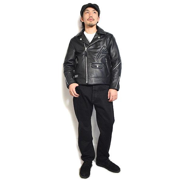 SALE セール イーブルアクト ジャケット EVILACT RIDERS JKT メンズ ライダースジャケット ダブルライダース レザージャケットの画像