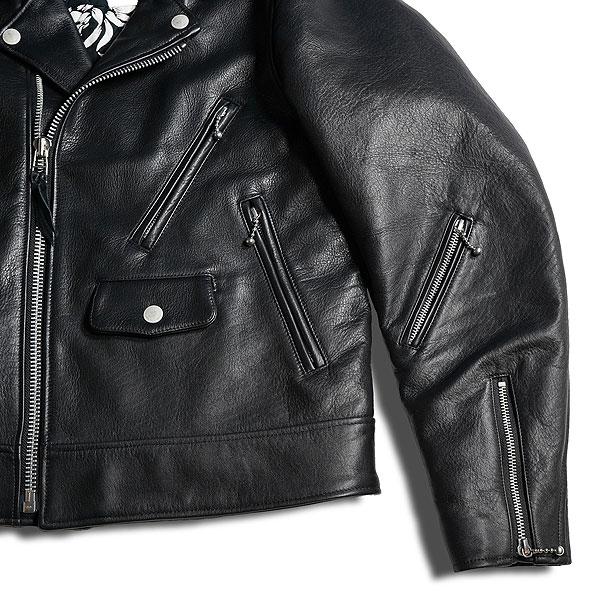 SALE セール イーブルアクト ジャケット EVILACT RIDERS JKT メンズ ライダースジャケット ダブルライダース レザージャケットの画像