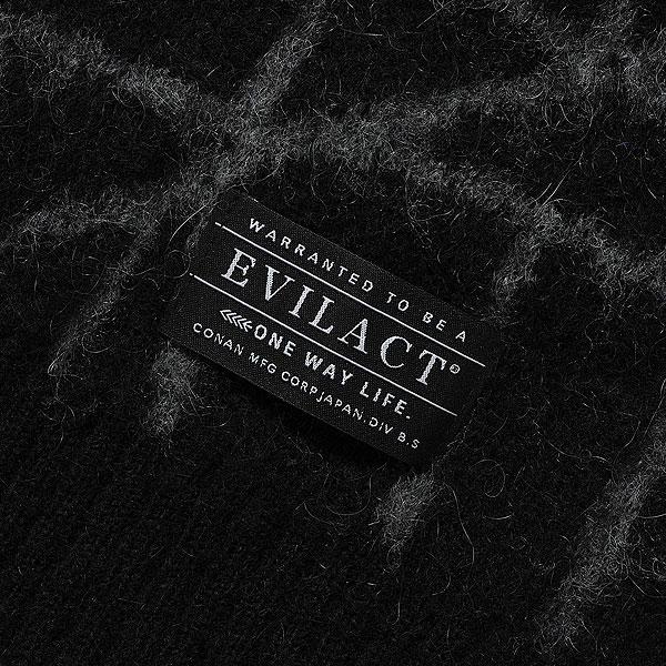 イーブルアクト カーディガン EVILACT SPIDER CARDIGAN メンズ ニット