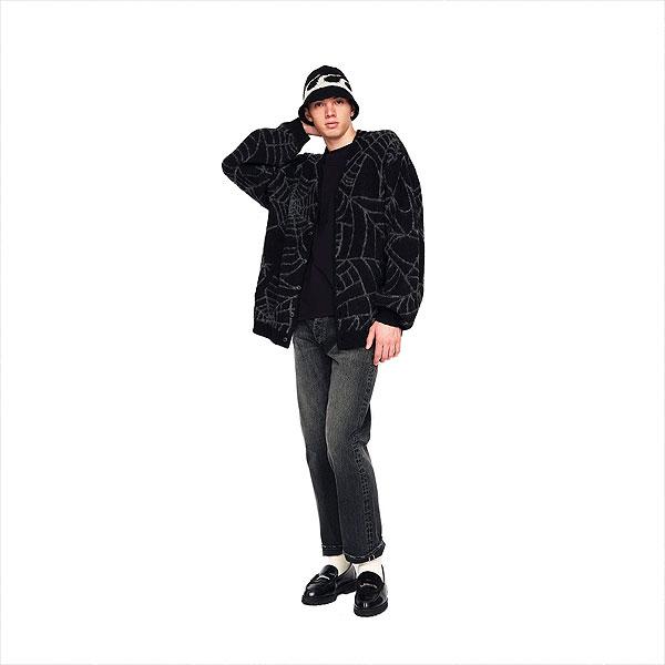 EVILACT SPIDER KNITCARDIGAN(モヘアカーディガン)XL イーブルアクト カーディガン EVILACT SPIDER CARDIGAN メンズ ニット
