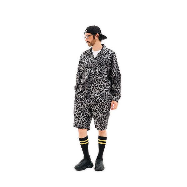 イーブルアクト ショートパンツ EVILACT LEOPARD EAZY SHORTS メンズ