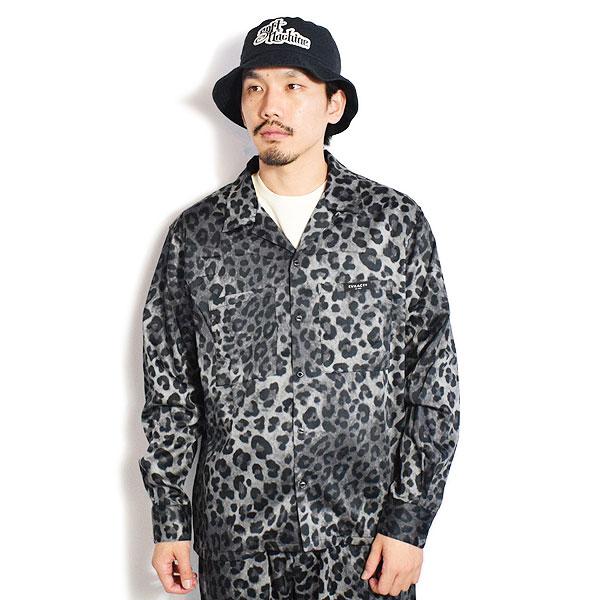 SALE セール イーブルアクト シャツ EVILACT LEOPARD LS メンズ 長袖