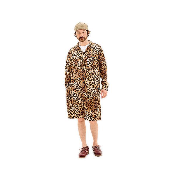 20％OFF SALE セール EVILACT イーブルアクト LEOPARD LS メンズ シャツ 長袖 総柄シャツ レオパード柄 バイカー 送料無料 ストリート atftps SALE セール イーブルアクト シャツ EVILACT LEOPARD LS メンズ 長袖