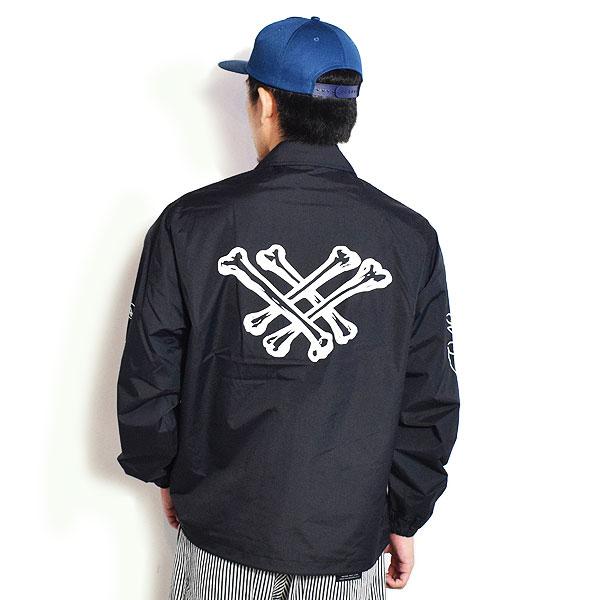 イーブルアクト ジャケット EVILACT CROSS BONE WIND BREAKER メンズ