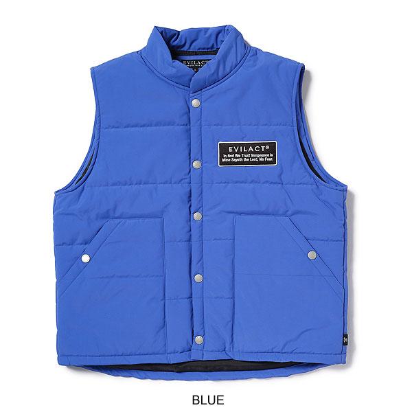 SALE セール イーブルアクト ベスト EVILACT 2LAYER PD VEST メンズ