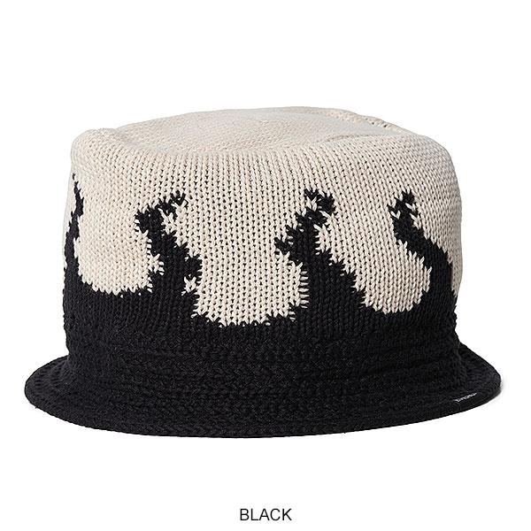 イーブルアクト ハット EVILACT FLAMES CRUSHER HAT メンズ
