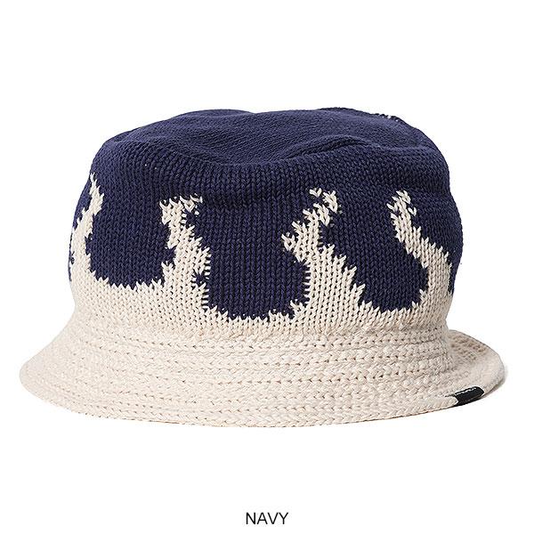 イーブルアクト ハット EVILACT FLAMES CRUSHER HAT メンズ