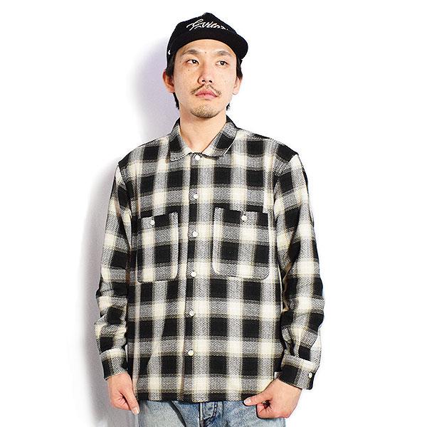 イーブルアクト シャツ EVILACT CHECK-261 LS メンズ 長袖シャツ