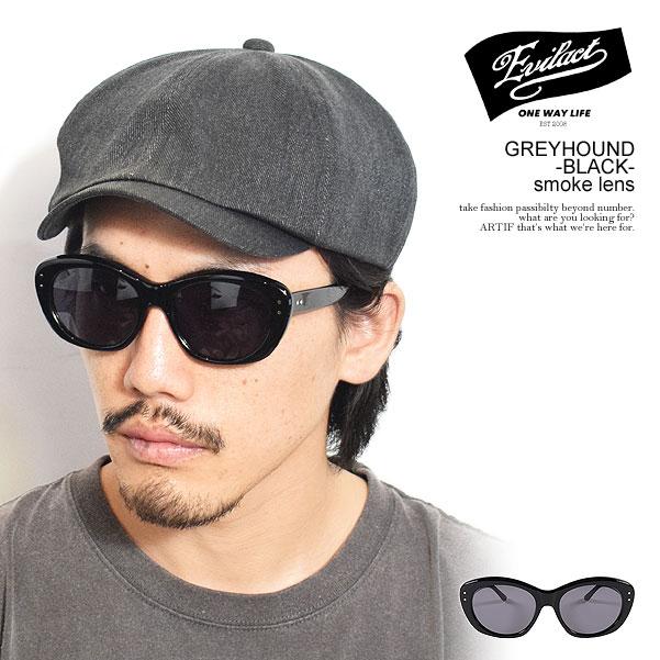 EVILACT ブラック グレイハウンド サングラス イーブルアクト アイウェア イーブルアクト アイウェア サングラス EVILACT EYEWEAR GREEVES