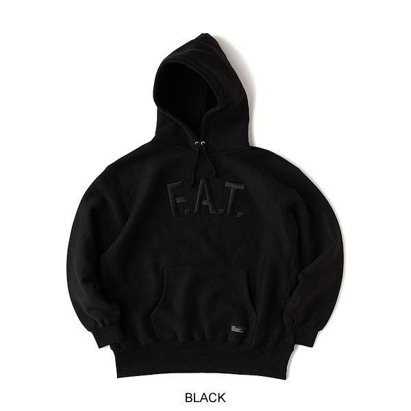 F.A.T. ENGRAVE (BLACK) プルオーパ　パーカー FAT SALE セール エフエーティー パーカー ENGRAVE メンズ プル