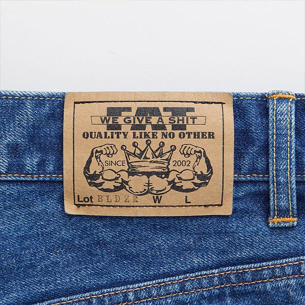 FAT エフエーティー パンツ FAT BLUDOZER WORN メンズ デニムパンツ