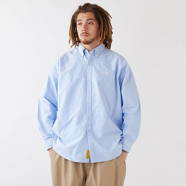 F.A.T. beeder エフエーティー FAT エフエーティー シャツ FAT BeeDee メンズ 長袖 ボタンダウン