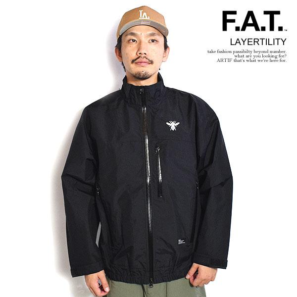 SALE セール エフエーティー ジャケット FAT LAYERTILITY メンズ トラックジャケット 3レイヤー 爆買 ストリート