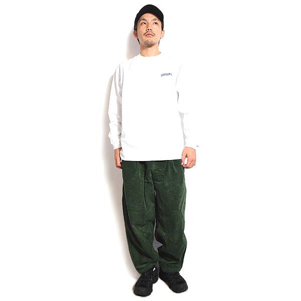 FAT ELK コーデュロイ パンツ 黒 FAT エフエーティー パンツ FAT WALLIES メンズ イージーパンツ