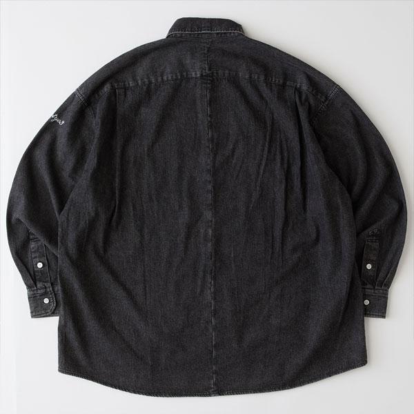 FAT エフエーティー シャツ FAT DENIFORM メンズ 長袖 デニムシャツ