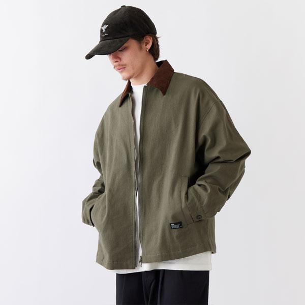 FAT エフエーティー BRUZZLER メンズ ジャケット ジップブルゾン ビッグシルエット 送料無料 ストリート atfjkt FAT SALE セール エフエーティー ジャケット FAT BRUZZLER メンズ