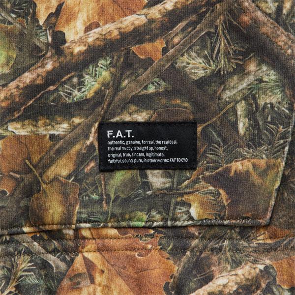 FAT エフエーティー WOODSFIELD.OVER パーカー プルオーバー スウェット ヘビーオンス 13.3オンス 裏起毛スウェット atftps FAT エフエーティー パーカー FAT WOODSFIELD.OVER メンズ プル