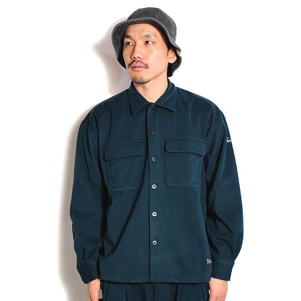 FAT エフエーティー シャツ FAT WARMCROP メンズ 長袖 ジャージシャツ