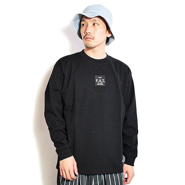 FAT エフエーティー Tシャツ FAT EMBOX L メンズ 長袖 ロンT