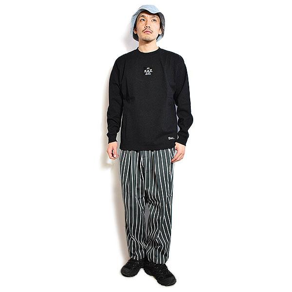 FAT エフエーティー Tシャツ FAT EMBOX L メンズ 長袖 ロンT