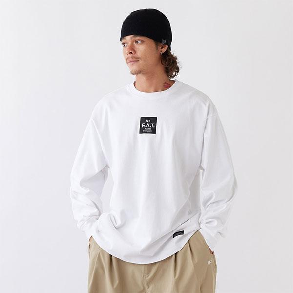 FAT エフエーティー Tシャツ FAT EMBOX L メンズ 長袖 ロンT