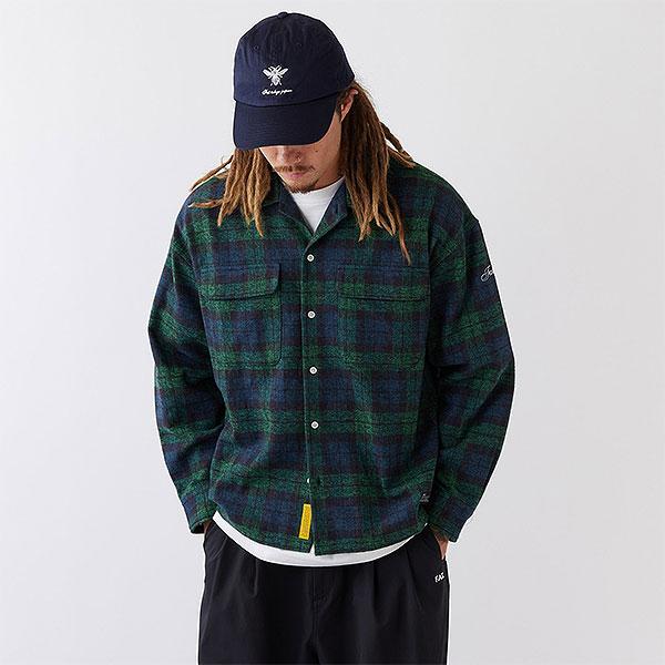 FAT SALE セール エフエーティー シャツ FAT HEATHERCROP メンズ 長袖