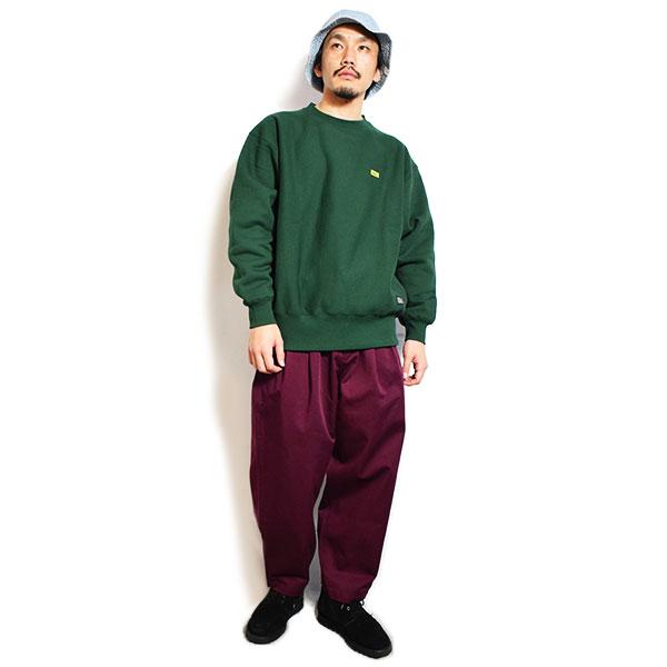 FAT スウェット グリーン FAT エフエーティー スウェット FAT SIGTHENTIC メンズ トレーナー