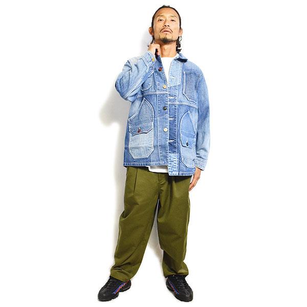 FDMTL ファンダメンタル ジャケット PATCHWORK COVERALL 3YR FDMTL ファンダメンタル ジャケット PATCHWORK COVERALL 3YR