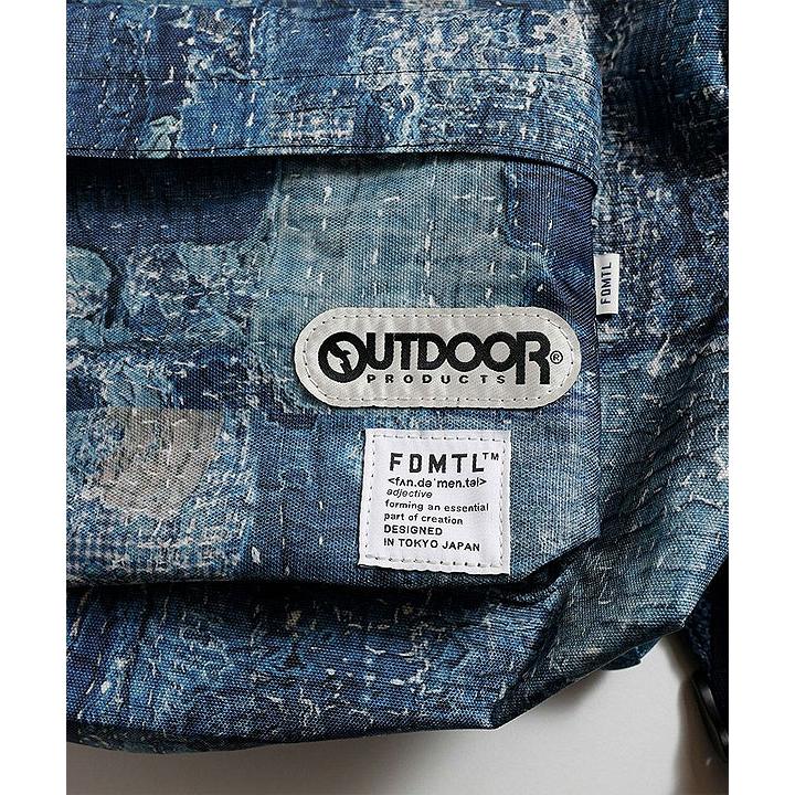 FDMTL × OUTDOOR PRODUCTS デイパック アウトドアプロダクツ」×「ファンダメンタル」 襤褸（ぼろ）生地