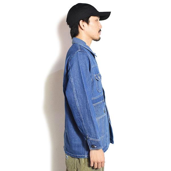 FDMTL カバーオール FDMTL(ファンダメンタル)】COVERALL JACKET RINSE カバーオール