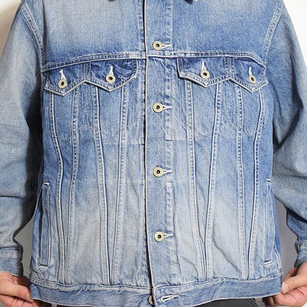 ジャケット・アウター FDMTL DENIM JACKET 3YR WASH 3(L) ファンダメンタル FDMTL DENIM JACKET 3YR WASH （Indigo