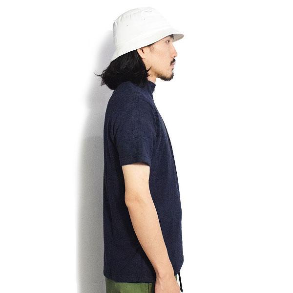 エンドレスサマー Tシャツ The Endless Summer TES-GOLF COMFORTABLE PILE HALF ZIP T-SHIRT メンズ 半袖 TES パイル ストリート｜artif｜04