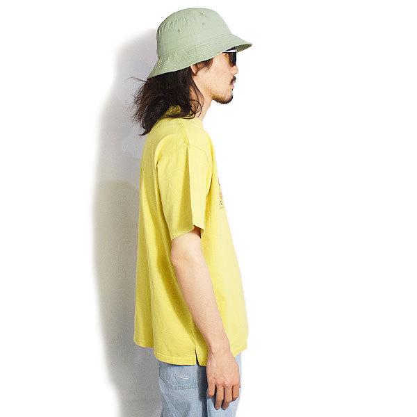 The Endless Summer エンドレスサマー Tシャツ TES ORGANIC COTTON ALL STAR BIG T-SHIRT -YELLOW- メンズ レディース 男女兼用  半袖｜artif｜02