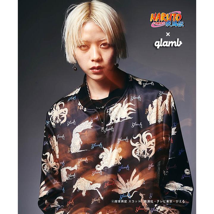 glamb glamb×NARUTO グラム ジャケット Biju Ska Jumper ビジュウスカ 