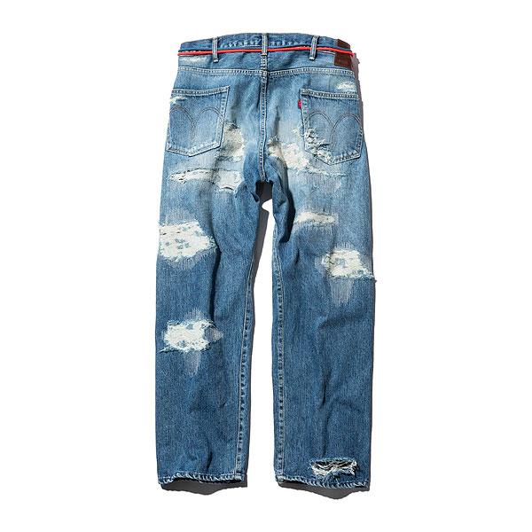 glamb SALE セール グラム パンツ Heavy Damage Wide Denim グランジ 