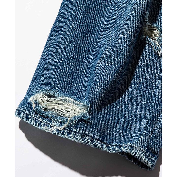 glamb（グラム） SALE セール パンツ glamb Heavy Damage Wide Denim