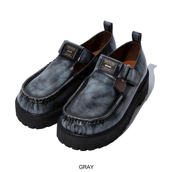 glamb SALE セール グラム シューズ Advan Leather Shoes