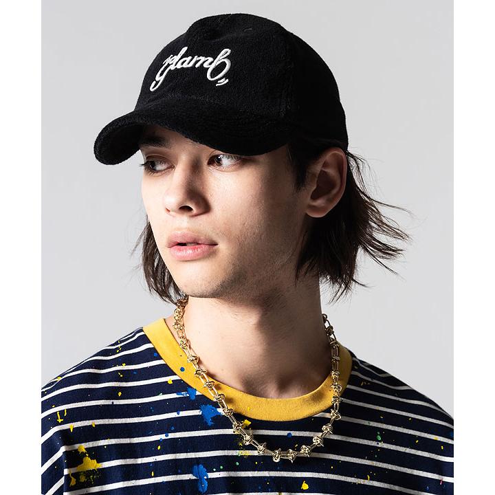 2024 春 先行予約 3月下旬〜4月上旬入荷予定 グラム キャップ glamb Spin Logo Leather Cap スピンロゴレザーキャップ 送料無料｜artif｜05