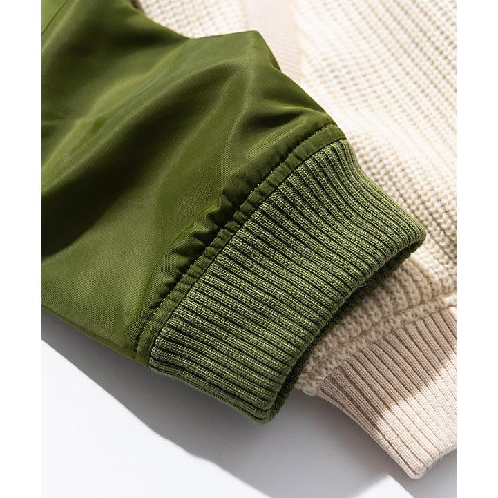 glamb SALE セール グラム ジャケット Knit Body MA-1 ニット glamb SALE セール グラム ジャケット Knit Body MA-1 ニット