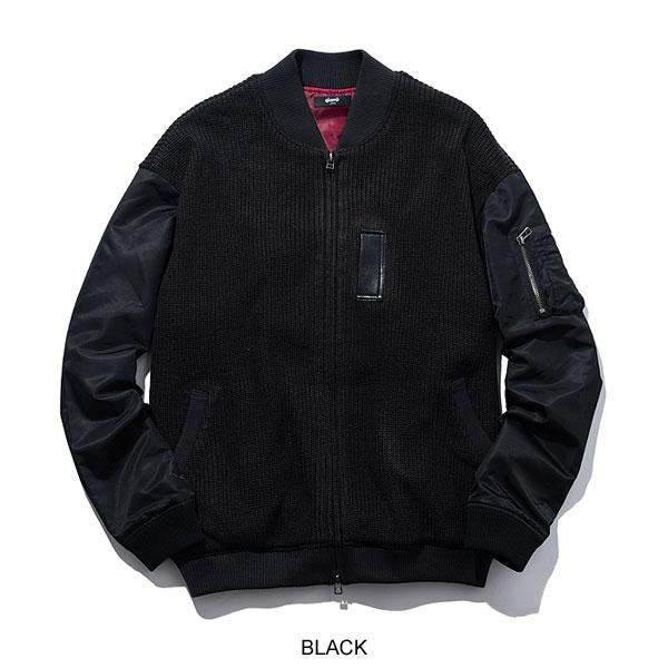 glamb SALE セール グラム ジャケット Knit Body MA-1 ニット glamb SALE セール グラム ジャケット Knit Body MA-1 ニット
