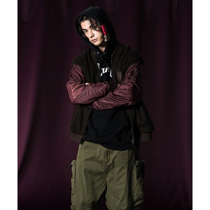 glamb SALE セール グラム ジャケット Knit Body MA-1 ニット glamb SALE セール グラム ジャケット Knit Body MA-1 ニット