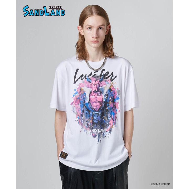 グラブル　ルシファー　グラフィック Tシャツ 黒　М glamb（グラム） SAND LANDコラボレーション/glamb Tシャツ glamb
